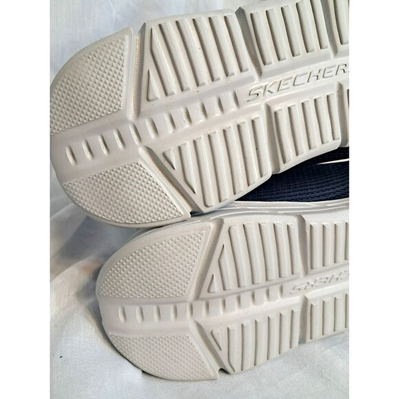 Skechers Equalizer 4 Navy Gray Sneakers 232022 Men's Size 14 Shoes - Picture 15 of 16